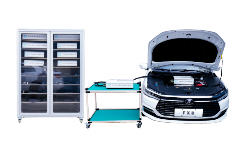 比亞迪秦EV整車智能模塊化故障設置考核平臺